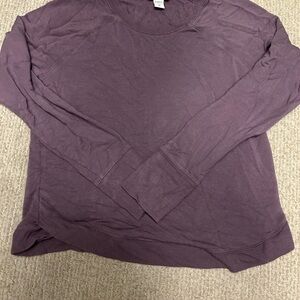 Athleta Dusty Purple Long Sleeve Sweater